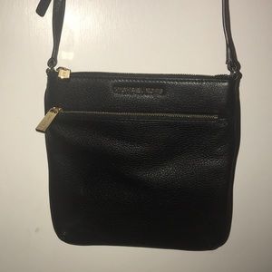 Michael Kors black leather crossbody